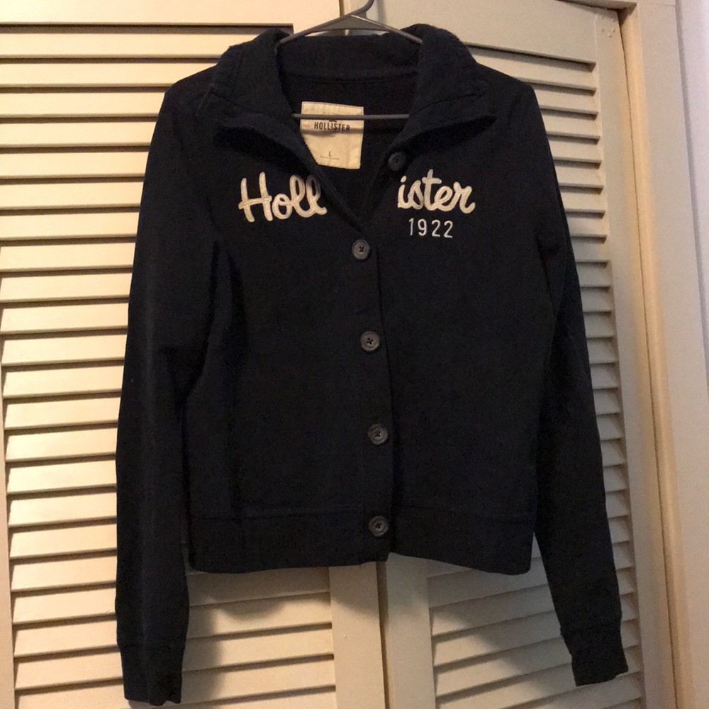 Button up sweatshirt